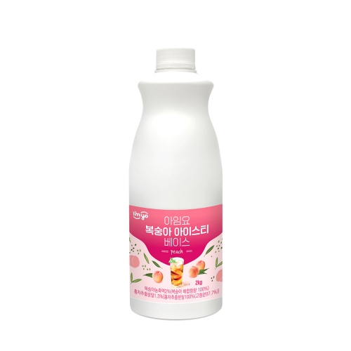 아임요복숭아아이스티베이스2kg