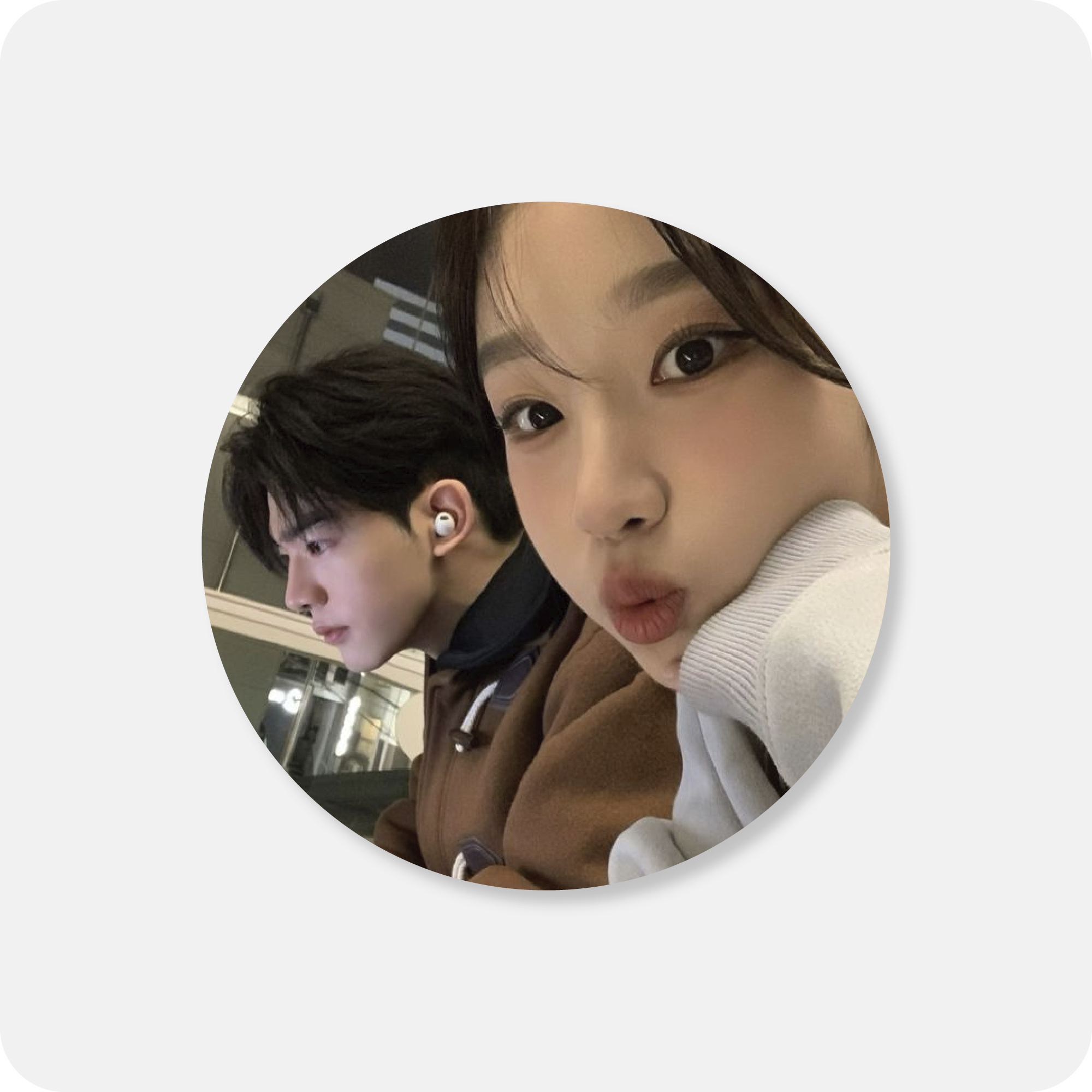 풀프레임 미니액자 (라운드)