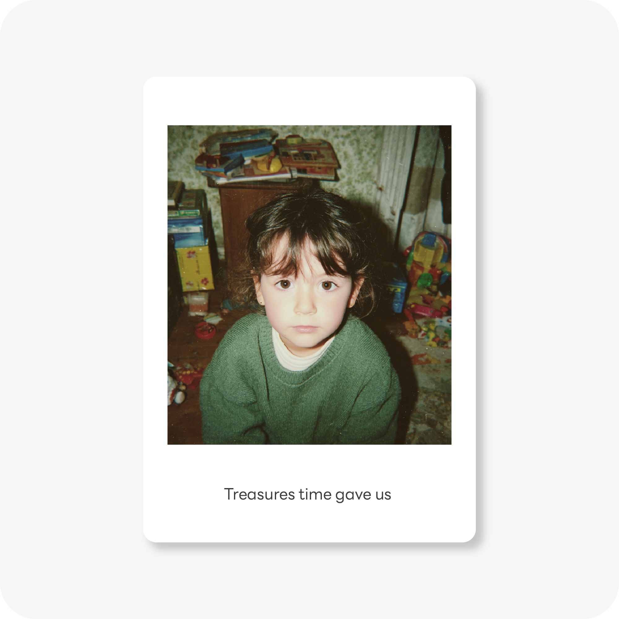 폴라로이드 BASIC 미니액자 (세로형)