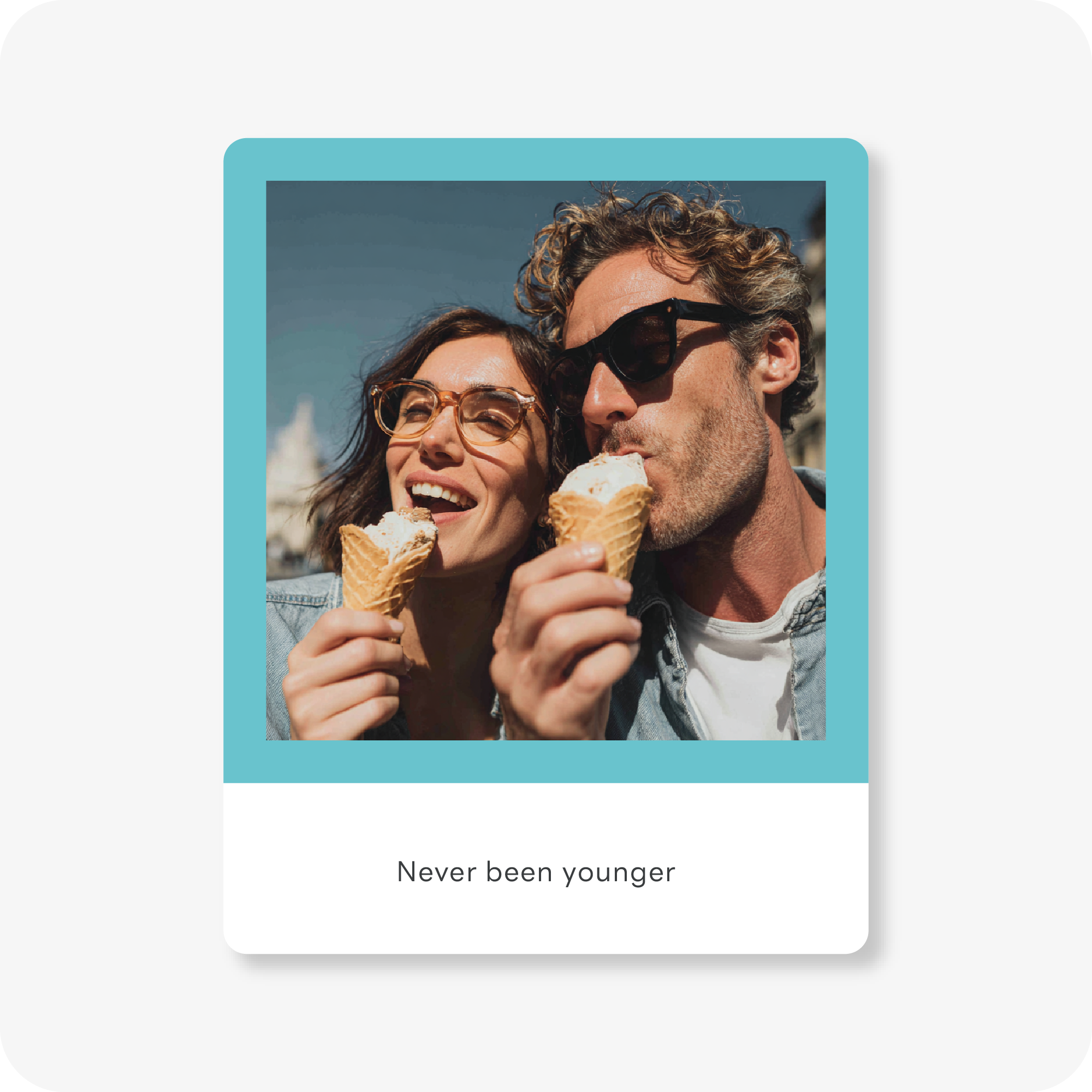 폴라로이드 COLOR 미니액자 (정사각형)