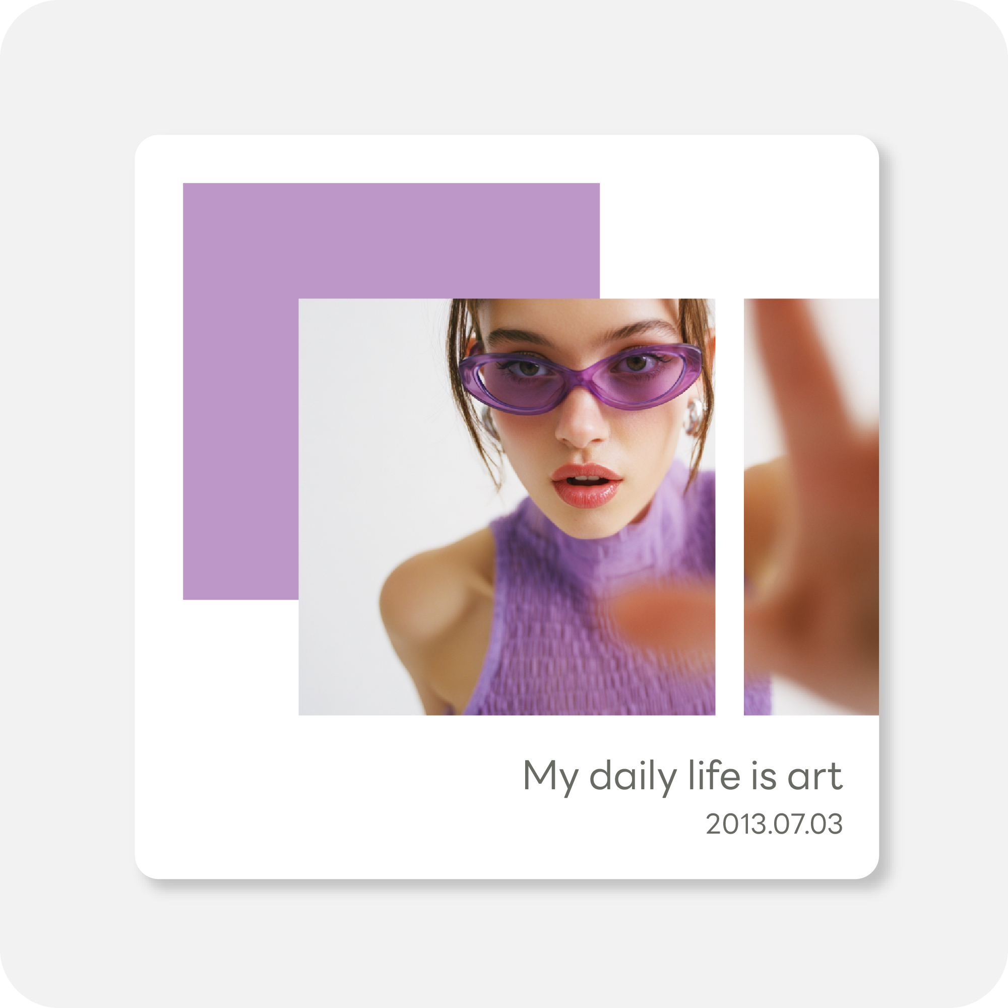 SUBTLE LIGHT 미니액자