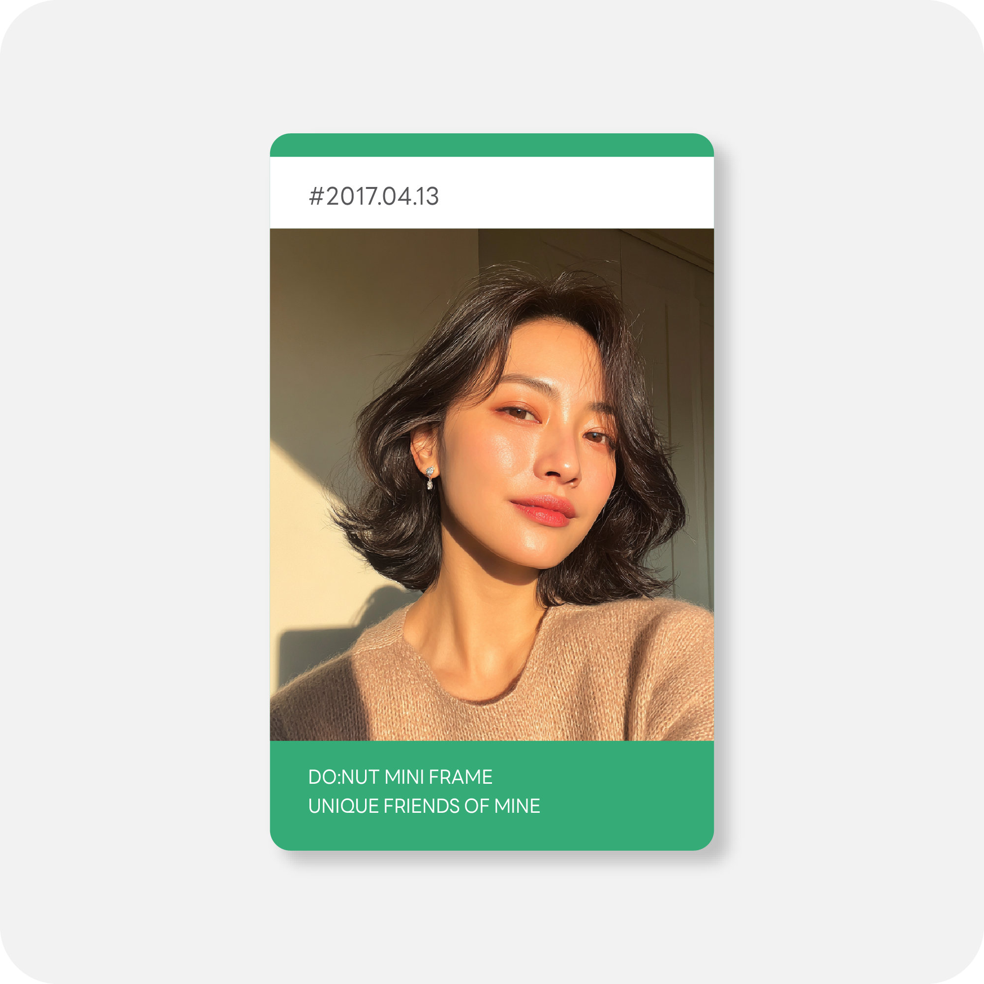 UNI-A 미니액자 (세로형)