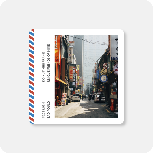 INT. POSTCARD 미니액자 (세로형)
