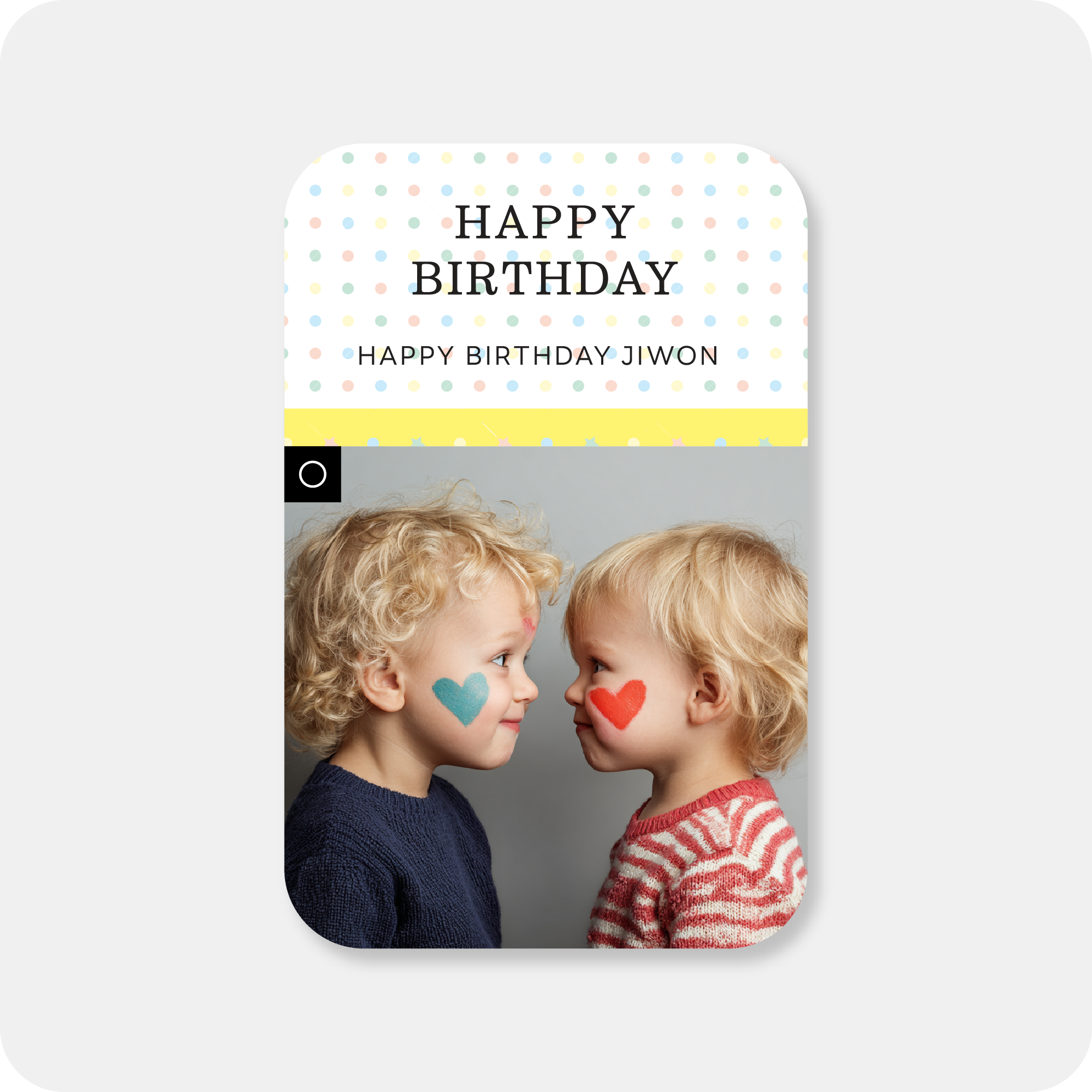 HAPPY BIRTHDAY 마그넷