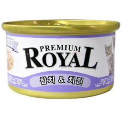 프리미엄 로얄 참치&치킨 85g (박스/24개입)