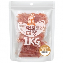 멍쵸 먹보대장 소프트치킨슬라이스 1kg