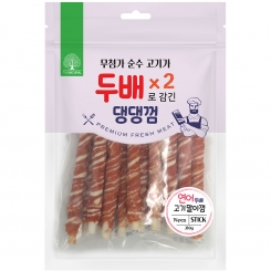 더내추럴 두배 댕댕껌 연어스틱 14P