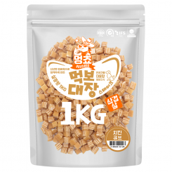 멍쵸 먹보대장 삼겹살스테이크 치킨큐브 1kg