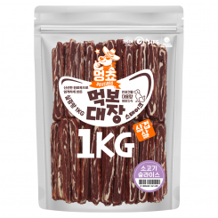 멍쵸 먹보대장 삼겹살스테이크 소고기슬라이스 1kg