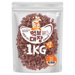 멍쵸 먹보대장 삼겹살스테이크 오리큐브 1kg