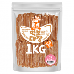 멍쵸 먹보대장 삼겹살스테이크 연어슬라이스 1kg