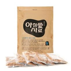 아침애 수제사료 오리,연어,감자 사료_1kg