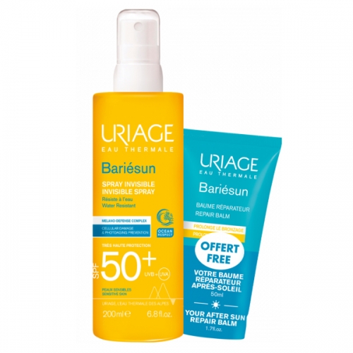 유리아쥬 배리어선 SPF50 인비저블 스프레이 200ml 퍼퓸 + 애프터 선 50ml