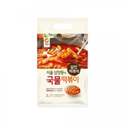 청정원 대구식 마늘떡볶이 서울식 국물떡볶이 간편조리 즉석간식 3개 골라담기