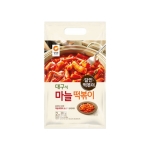 청정원 대구식 마늘떡볶이 서울식 국물떡볶이 간편조리 즉석간식 3개 골라담기