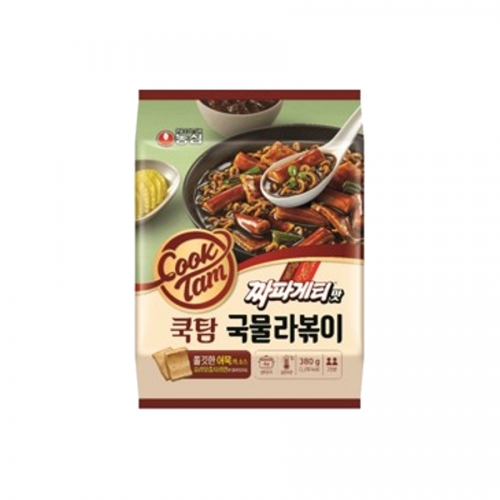 농심 쿡탐 매콤달콤 오징어짬뽕 짜파게티 라볶이 간편조리 즉석간식 3개 골라담기