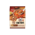 농심 쿡탐 매콤달콤 오징어짬뽕 짜파게티 라볶이 간편조리 즉석간식 3개 골라담기