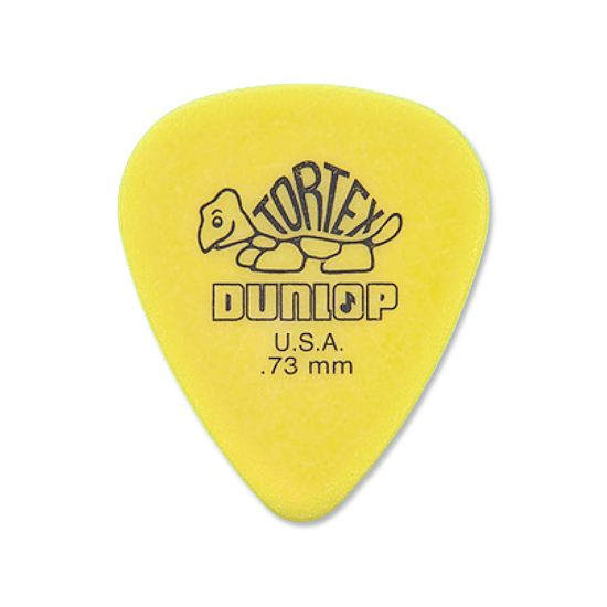 DUNLOP Tortex? Standard 0.73mm 스탠다드 피크