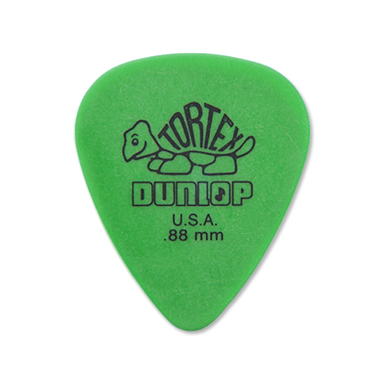 DUNLOP Tortex? Standard 0.88mm 스탠다드 피크