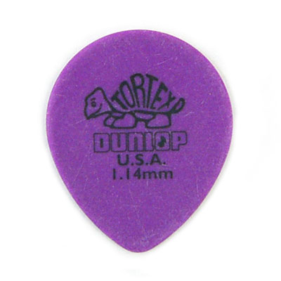 DUNLOP Original Tortex? 1.14mm 티어드롭 피크