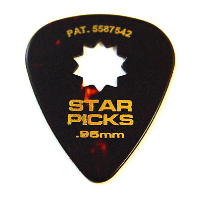 EVERLY MUSIC Star Pick Celluloid 0.96mm 셀룰로이드 피크