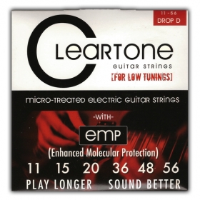 [2+1 이벤트] CLEARTONE 클리어톤 11-56 D Drop Tuning 일렉기타 스트링 기타줄