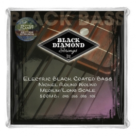 BLACK DIAMOND 500MB Nickel 블랙 다이아몬드 블랙 코팅 니켈 45-105 베이스 스트링