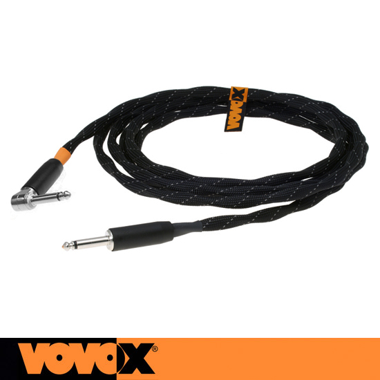 VOVOX Link Protect A Shielded 보복스 링크 프로텍트 기타 베이스 악기 케이블 (Straight to Angle 3.5m)