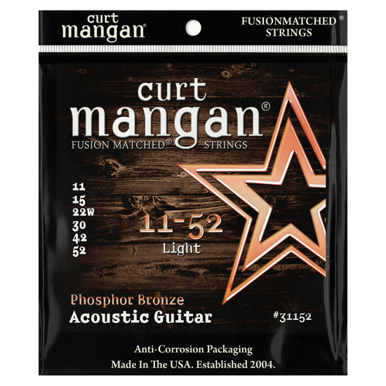 CURT MANGAN Phosphor Bronze 커트망간 포스퍼 브론즈 11-52 어쿠스틱 기타 스트링