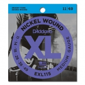 D'ADDARIO EXL115 다다리오 니켈 11-49 일렉기타 스트링 기타줄