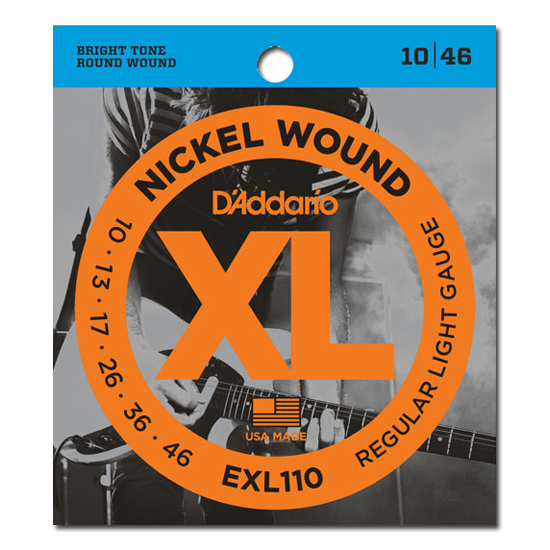 D'ADDARIO EXL110 다다리오 니켈 10-46 일렉기타 스트링 기타줄