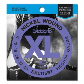 D'ADDARIO EXL115BT 다다리오 밸런스드 텐션 니켈 11-50 일렉기타 스트링 기타줄