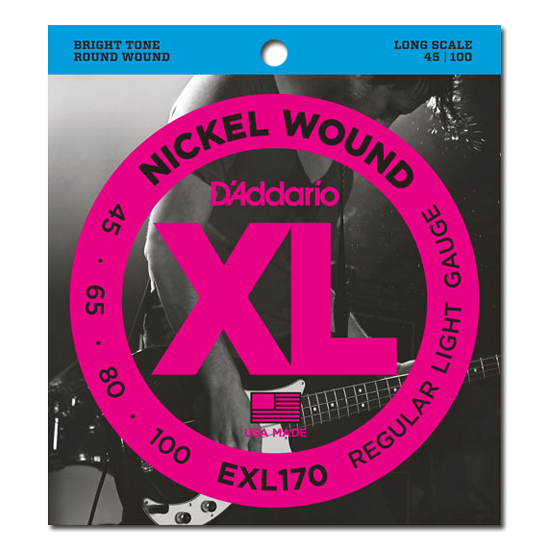 D'ADDARIO EXL170 Nickel 다다리오 니켈 45-100 베이스 스트링 줄
