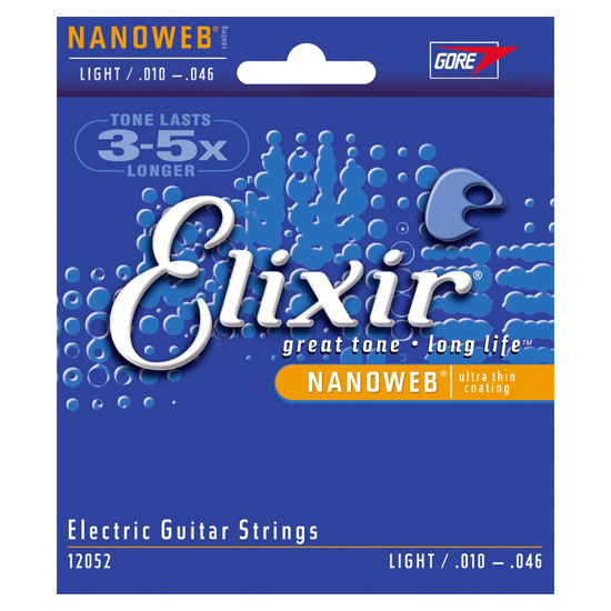 ELIXIR #12052 Nanoweb 엘릭서 나노웹 10-46 일렉기타 스트링 기타줄