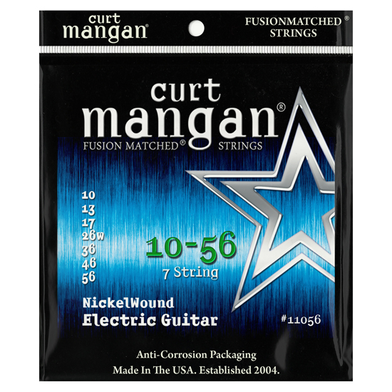 CURT MANGAN 커트망간 니켈 10-56 7현 일렉기타 스트링 기타줄