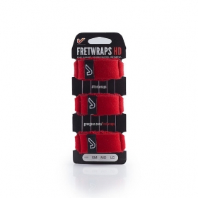 GRUV GEAR "FretWraps HD" Fire 3-Pack 스트링 댐퍼 (스트링 프렛랩)