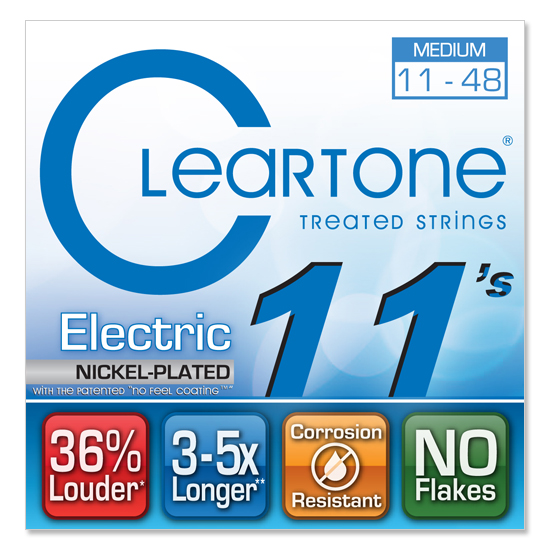 CLEARTONE 클리어톤 니켈 11-48 일렉기타 스트링 기타줄