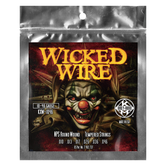 KERLY Wicked Wire 컬리 위키드 와이어 니켈 10-46 일렉기타 스트링 기타줄