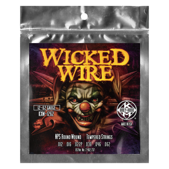 KERLY Wicked Wire 컬리 위키드 와이어 니켈 12-62 일렉기타 스트링 기타줄