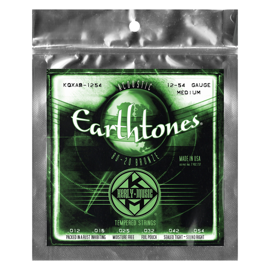 KERLY Earthtones 컬리 어스톤 80/20 브론즈 12-54 어쿠스틱 기타 스트링 통기타줄