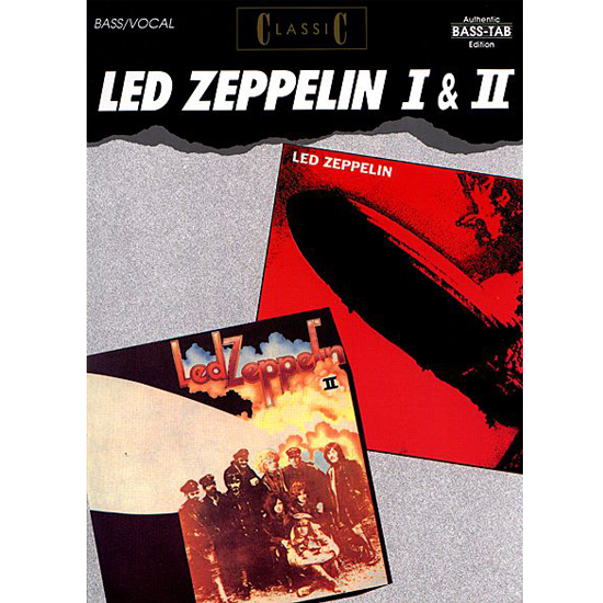 Led Zeppelin Ⅰ&Ⅱ (Guitar Tab Edition) (Alfred's Classic Album Editions)