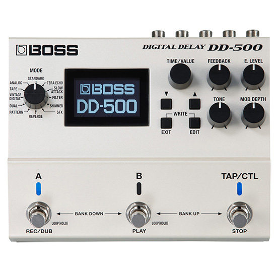BOSS 보스 Digital Delay DD-500 디지털 딜레이 이펙터