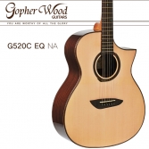 GOPHERWOOD 고퍼우드 G520C EQ GA바디 NA(유광) 어쿠스틱 기타 통기타