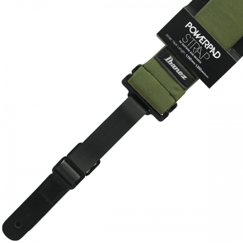 Ibanez GSF50 Powerpad Moss Green Strap 아이바네즈 파워패드 기타 베이스 스트랩 모스 그린