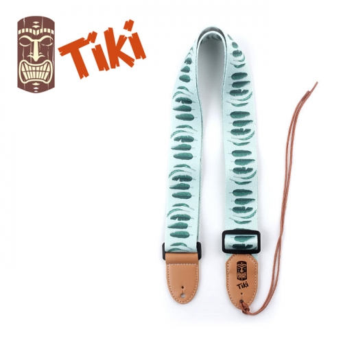 Tiki 티키 TK-P3 우쿨렐레 스트랩 그린 리프