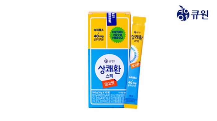 [큐원] 상쾌환스틱 망고맛 10ea (1box)