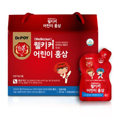 [닥터포이 (구)한미] 어린이 홍삼 20ml x 30포 1개월분