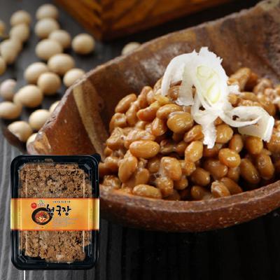 산촌마을 정윤자 명인 국산콩 청국장 150gx5팩 10팩 15팩 1kg  택1 냄새 없는 저염