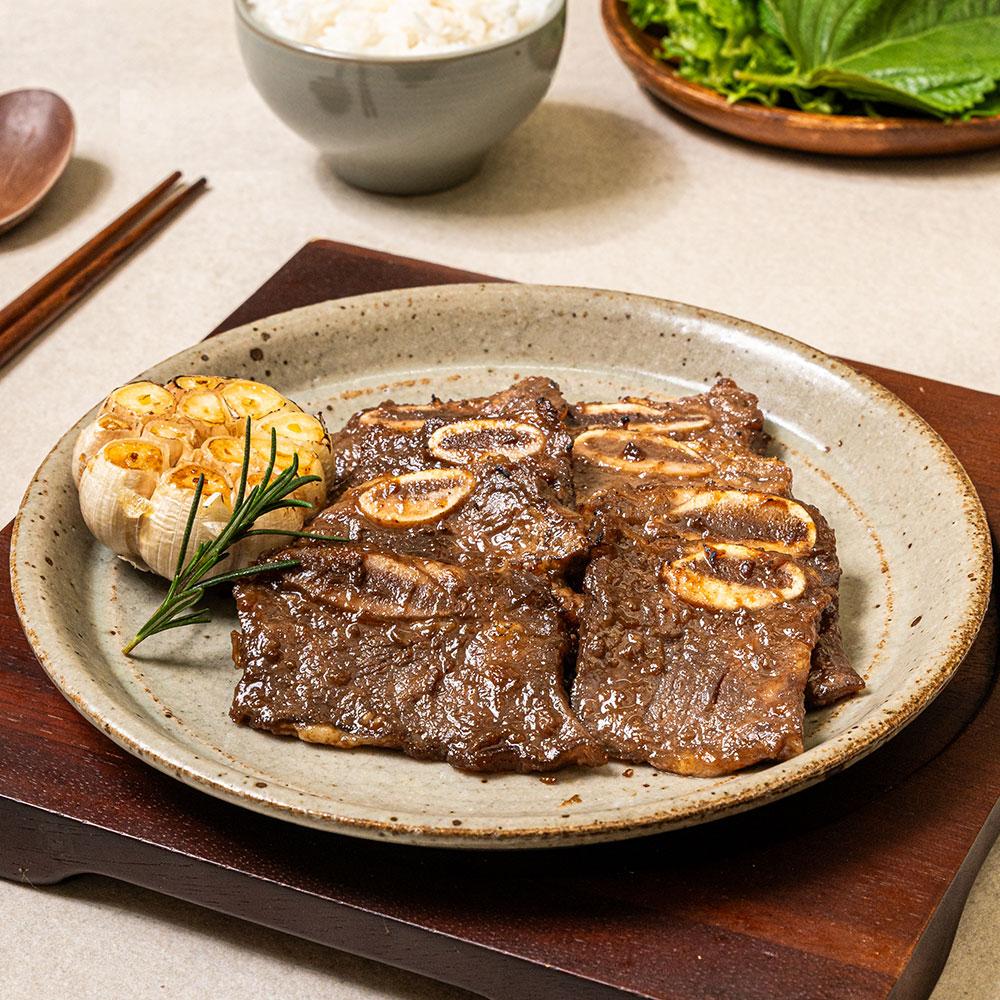 [햇땅] 양념LA갈비 구이용 500g 8팩 (4kg)