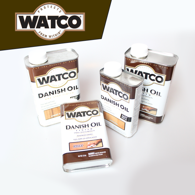 WATCO 대니쉬오일 [ QT / Pint / 용량선택 / 목재용 / 스테인 / 마감오일 / DIY / 와코 / DANISH ]